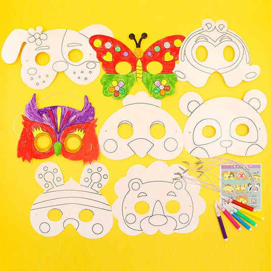 DIY Animal Masks (8-Pack)