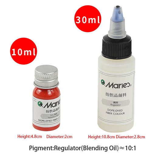 Waterproof Textile Acrylic Paint Set (10ml)