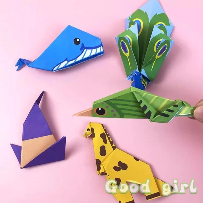 Origami DIY Colored Paper 3D