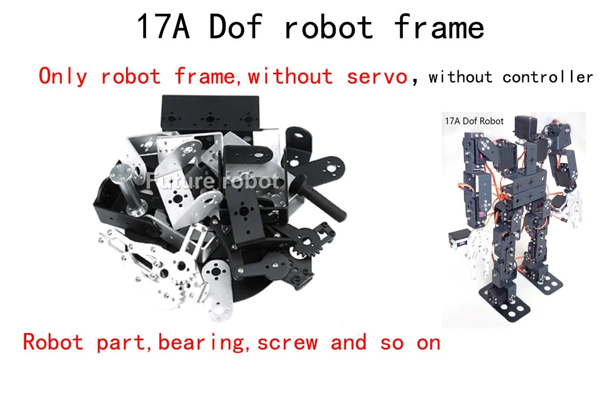 New 17 Dof Humanoid Robot