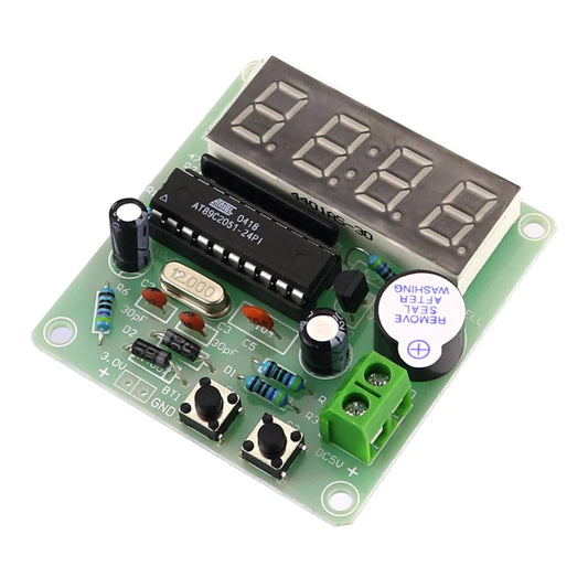4-Digit LED Clock Solder Kit
