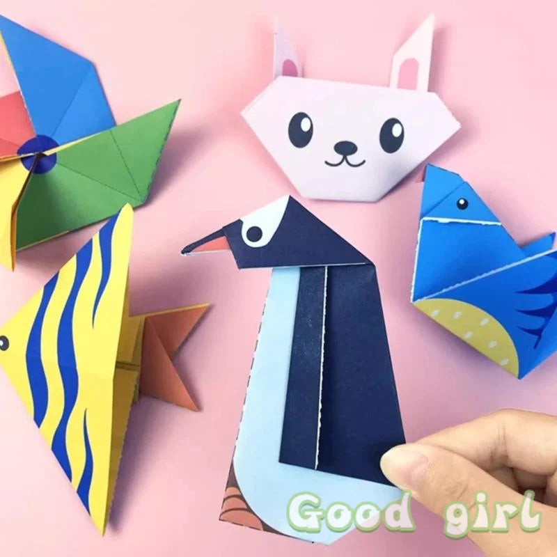 Origami DIY Colored Paper 3D