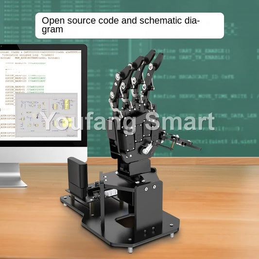 Gesture-Controlled Robot Hand