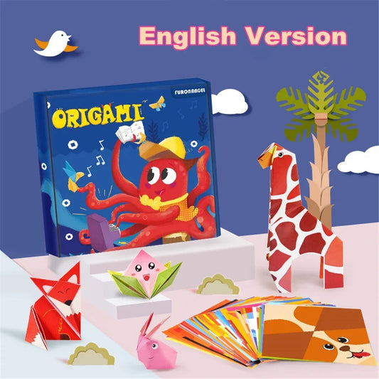 Animal Origami Modeling Kit (108 Sheets)