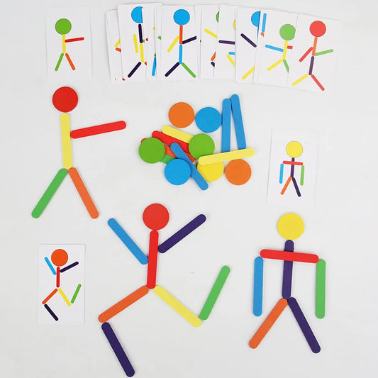 Montessori Fine Motor Rainbow Puzzle