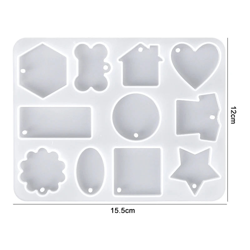 Earring Resin Silicone Molds