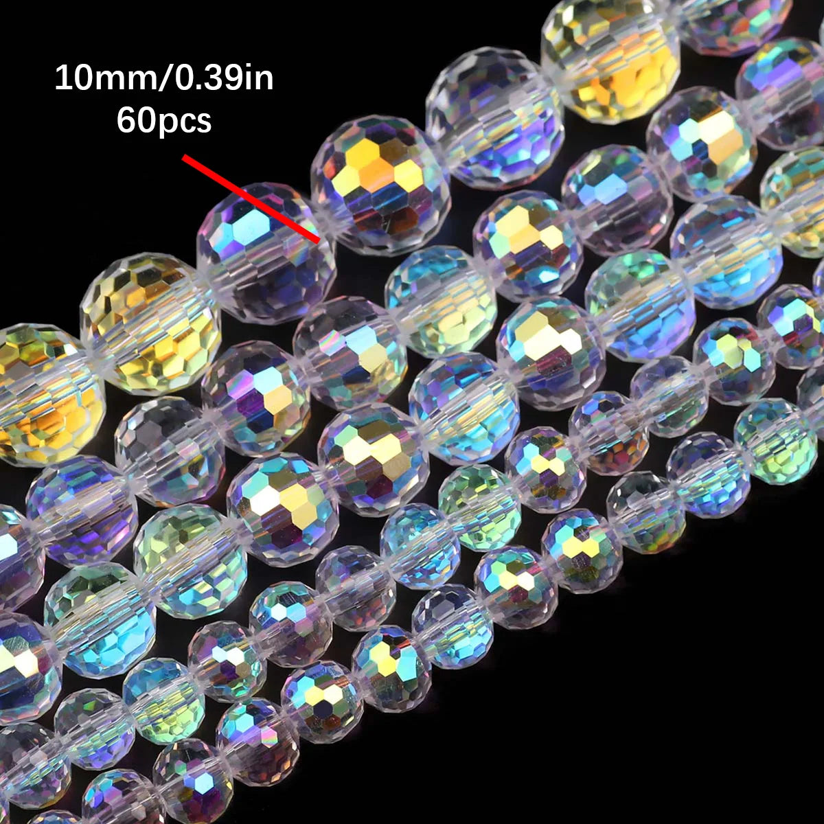 Ice Color Austrian Crystal Beads