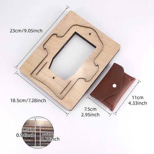 Wallet Coin Bag Leather Cutting Mold