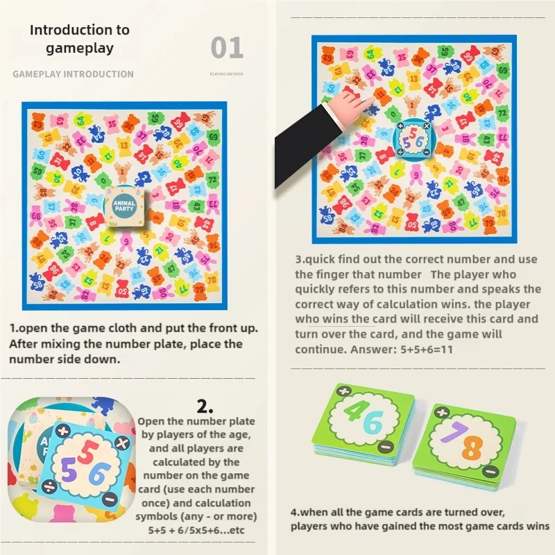 Math Thinking Montessori Board