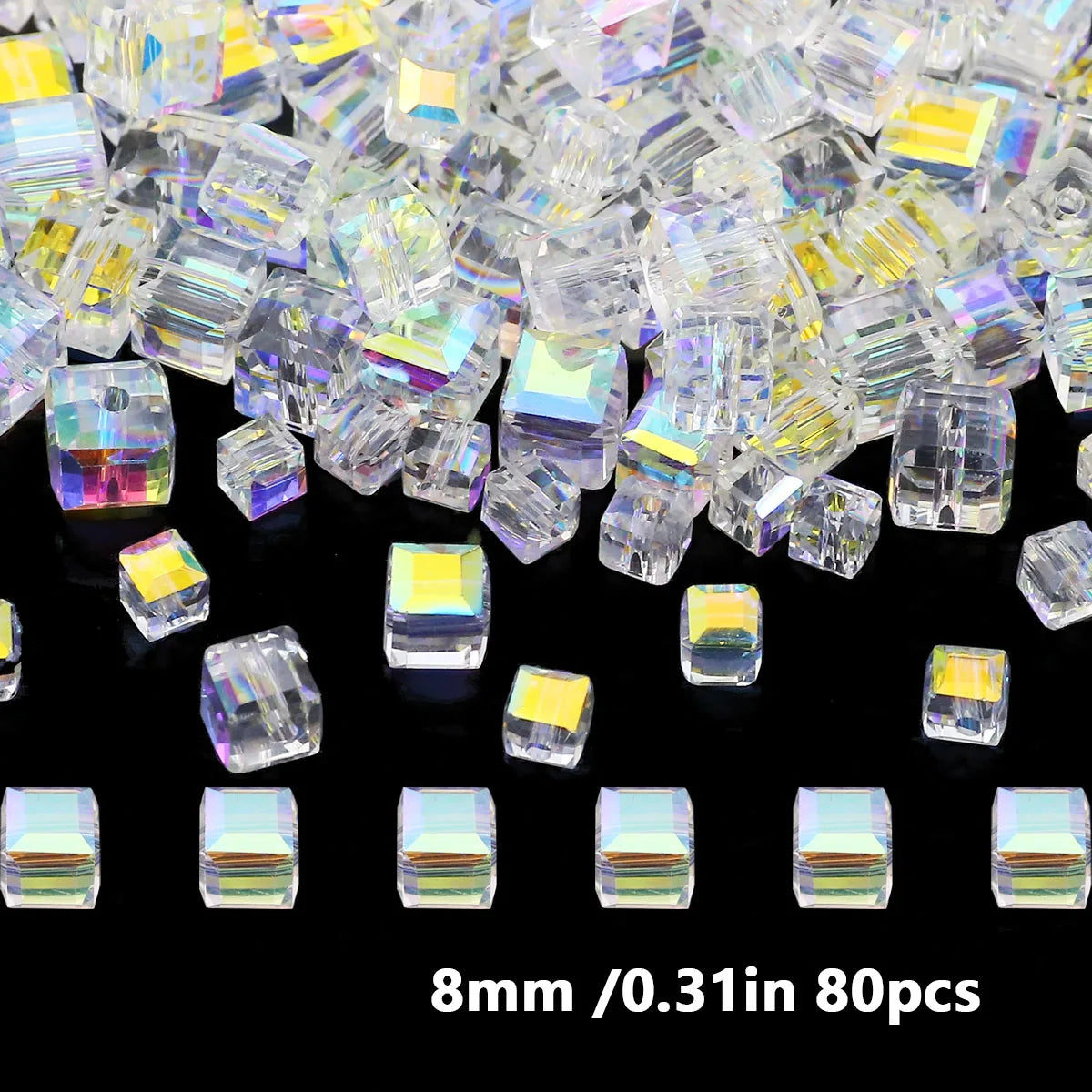 Ice Color Austrian Crystal Beads