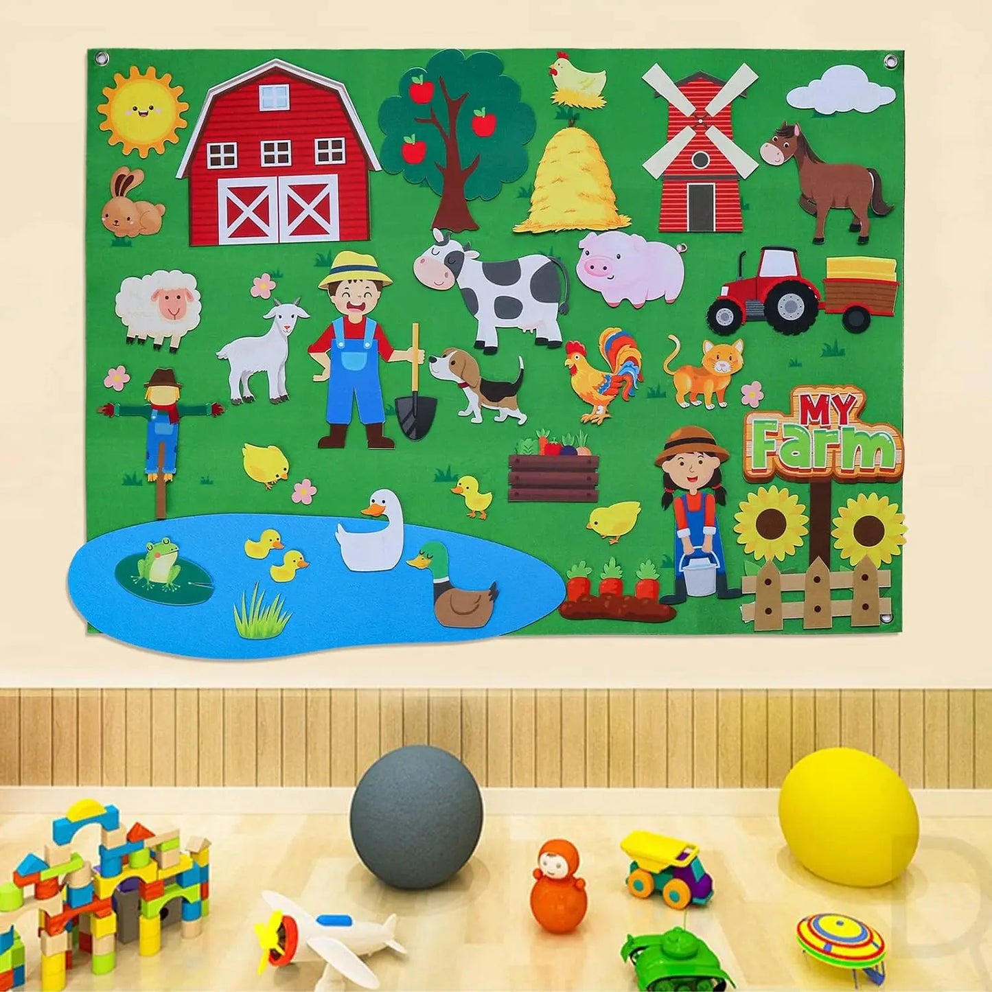 Farm Animals Preschool Education
