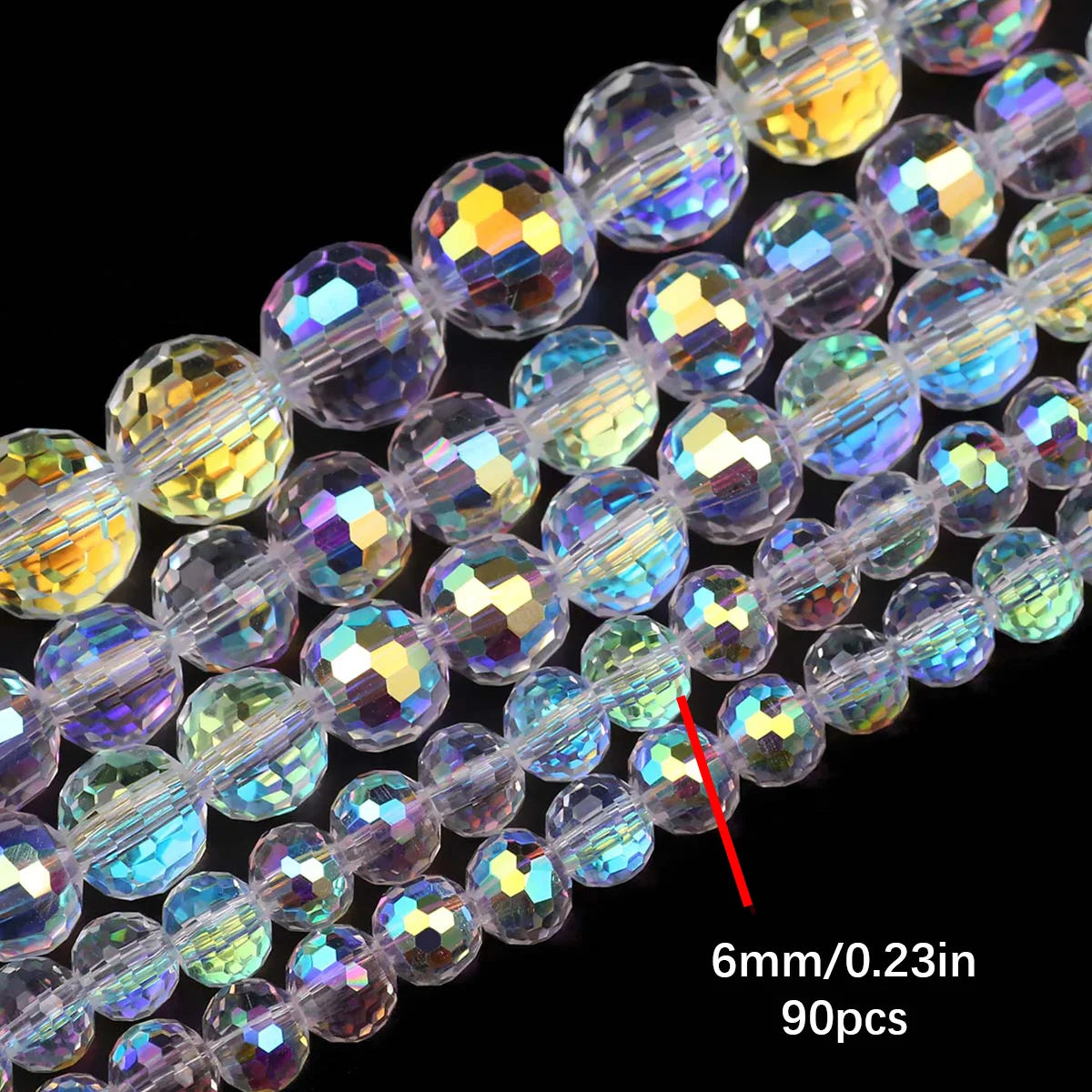 Ice Color Austrian Crystal Beads