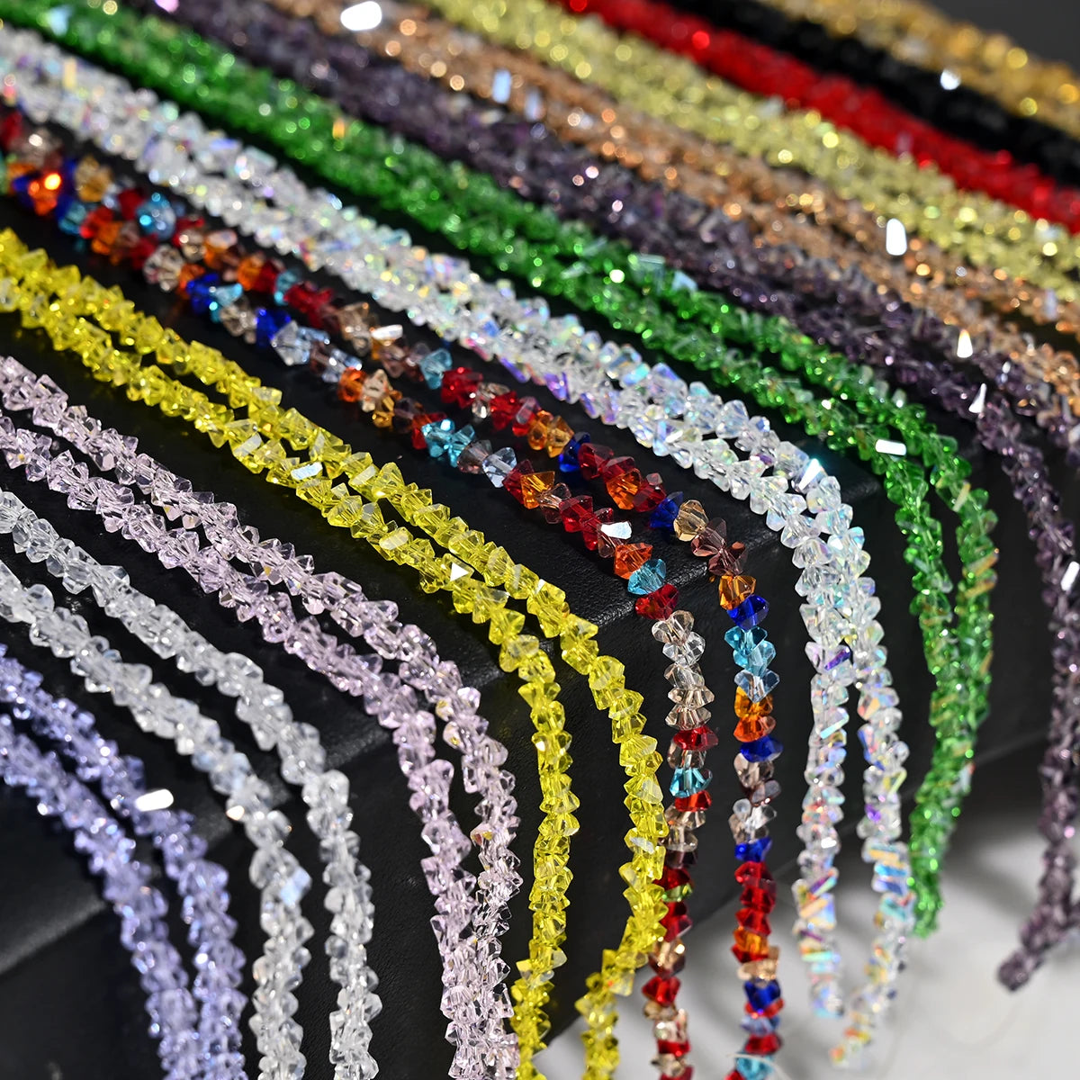 Triangle Austrian Crystal Glass Beads