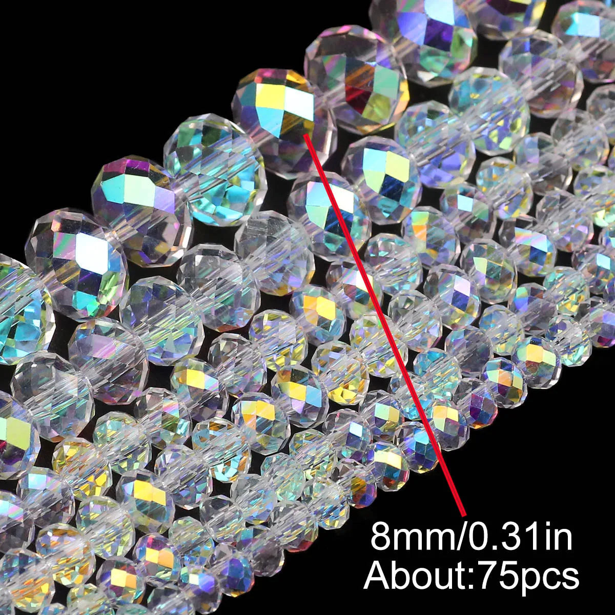 Ice Color Austrian Crystal Beads