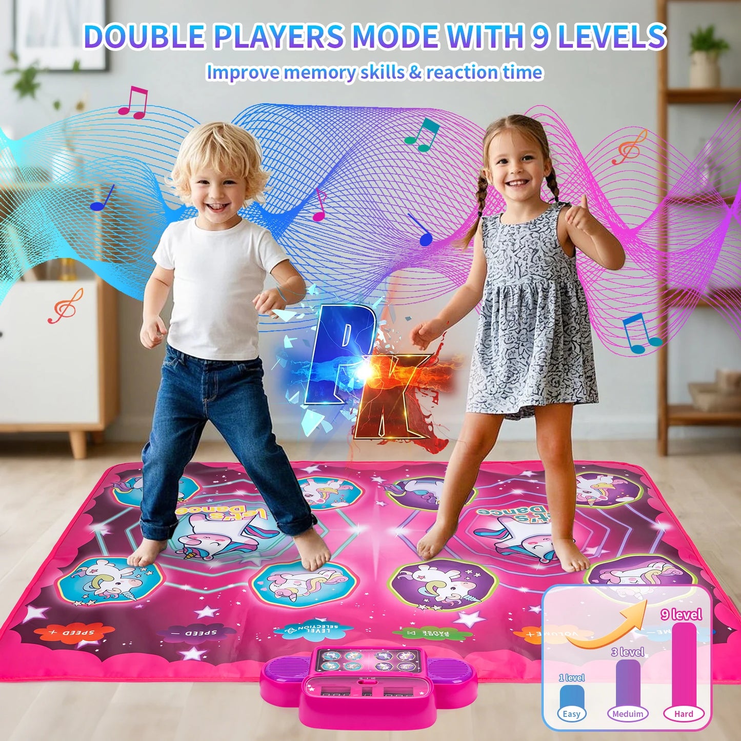 Electronic Dance Mat Kid Floor Music