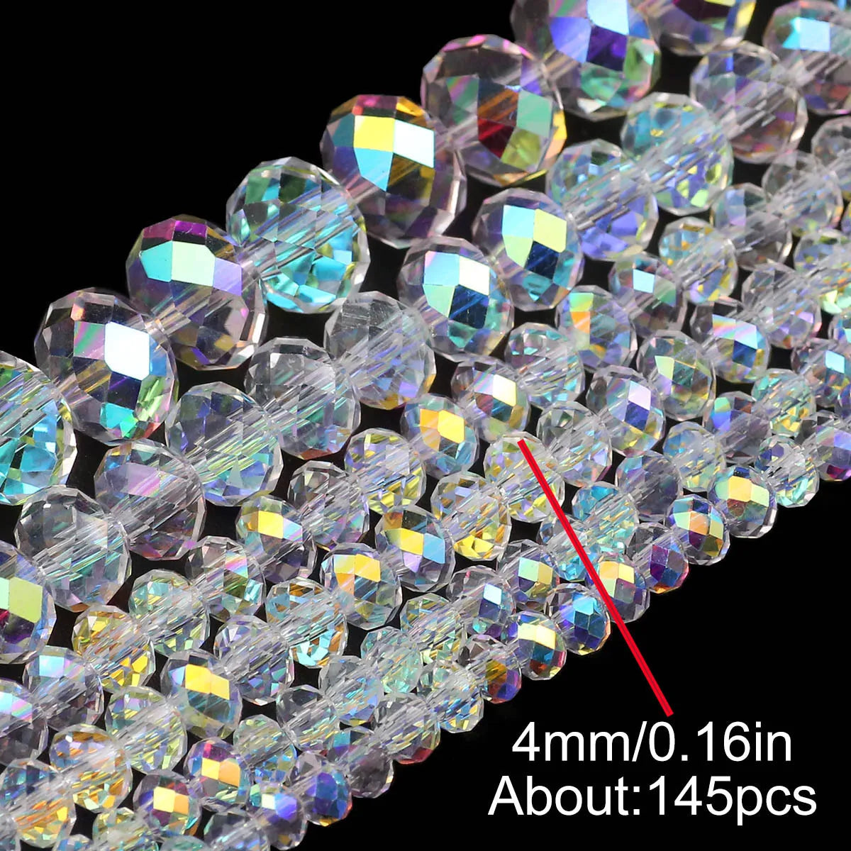 Ice Color Austrian Crystal Beads