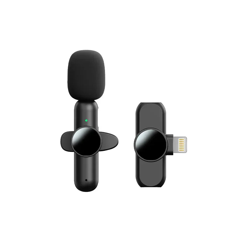 Wireless Lavalier Microphone Mini Portable