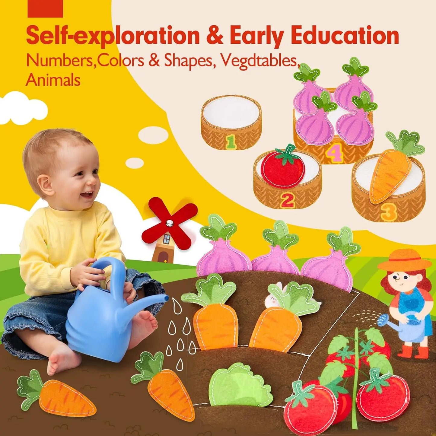 Farm Animal Scene Storytelling Activity