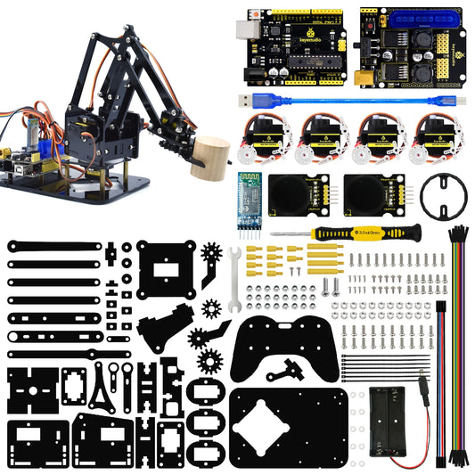4-DOF Robot Arm Kit with Claw