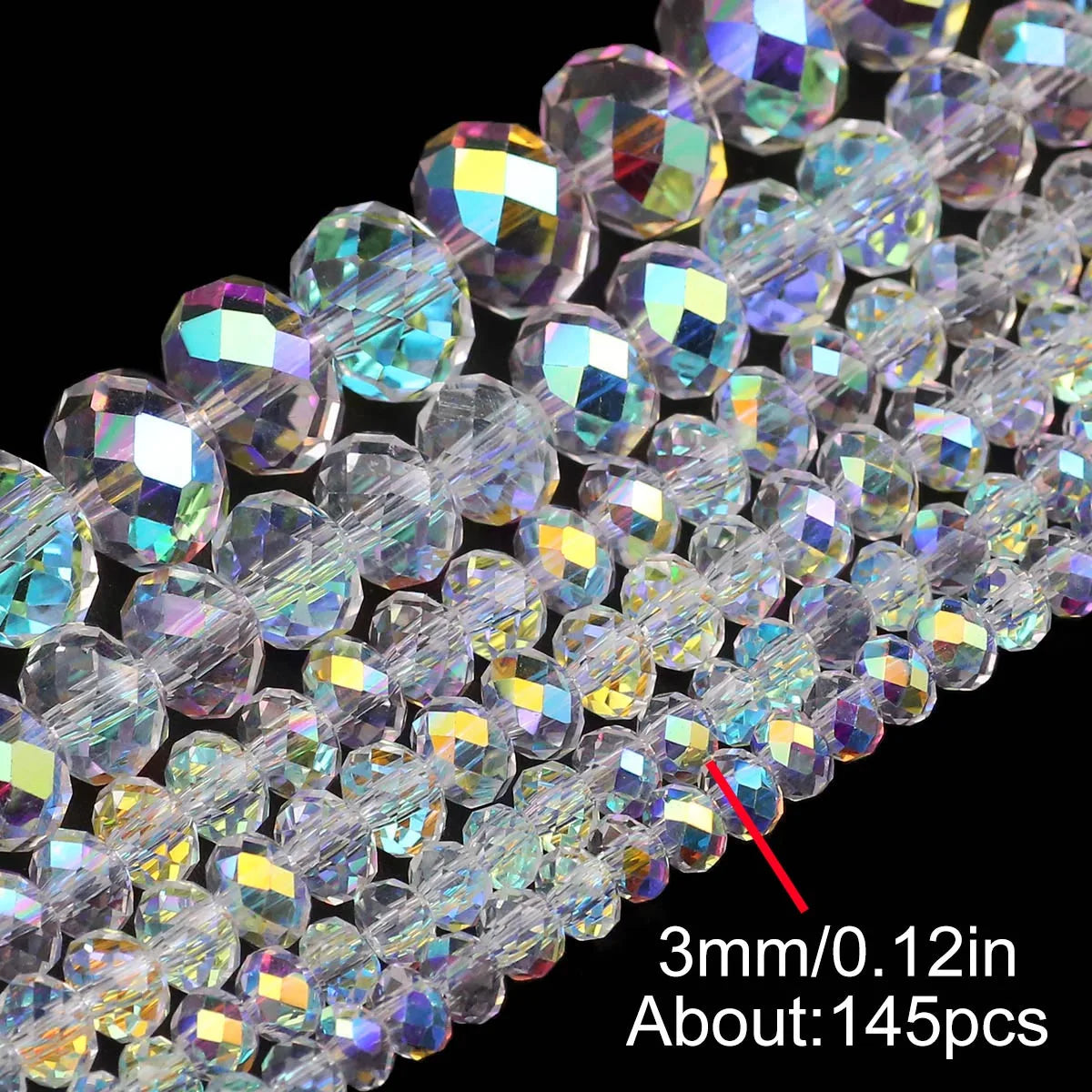 Ice Color Austrian Crystal Beads