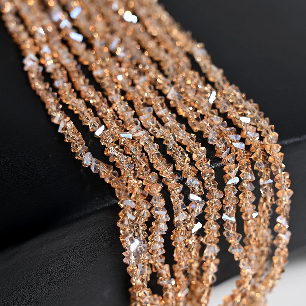 Triangle Austrian Crystal Glass Beads