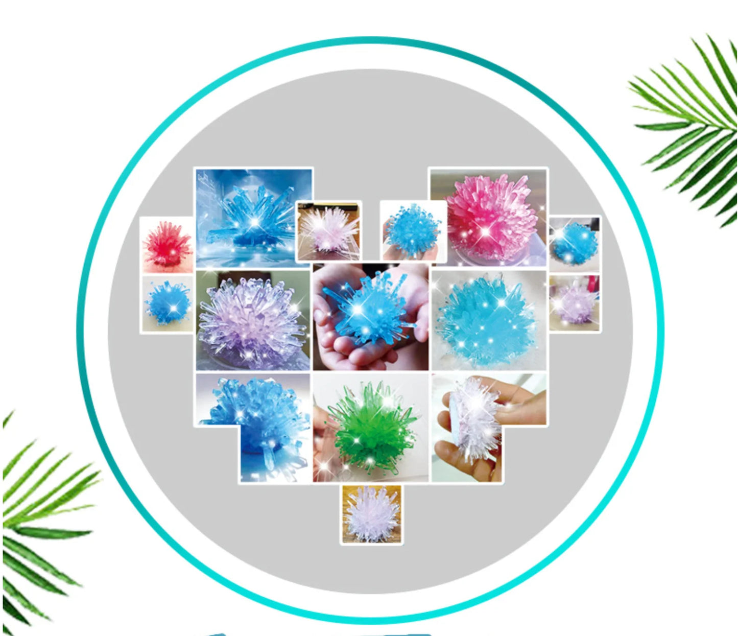 Crystal growing model