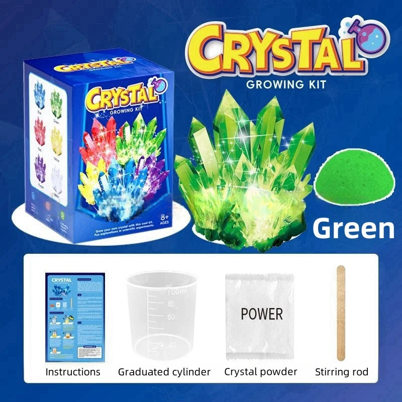 Crystal growing model