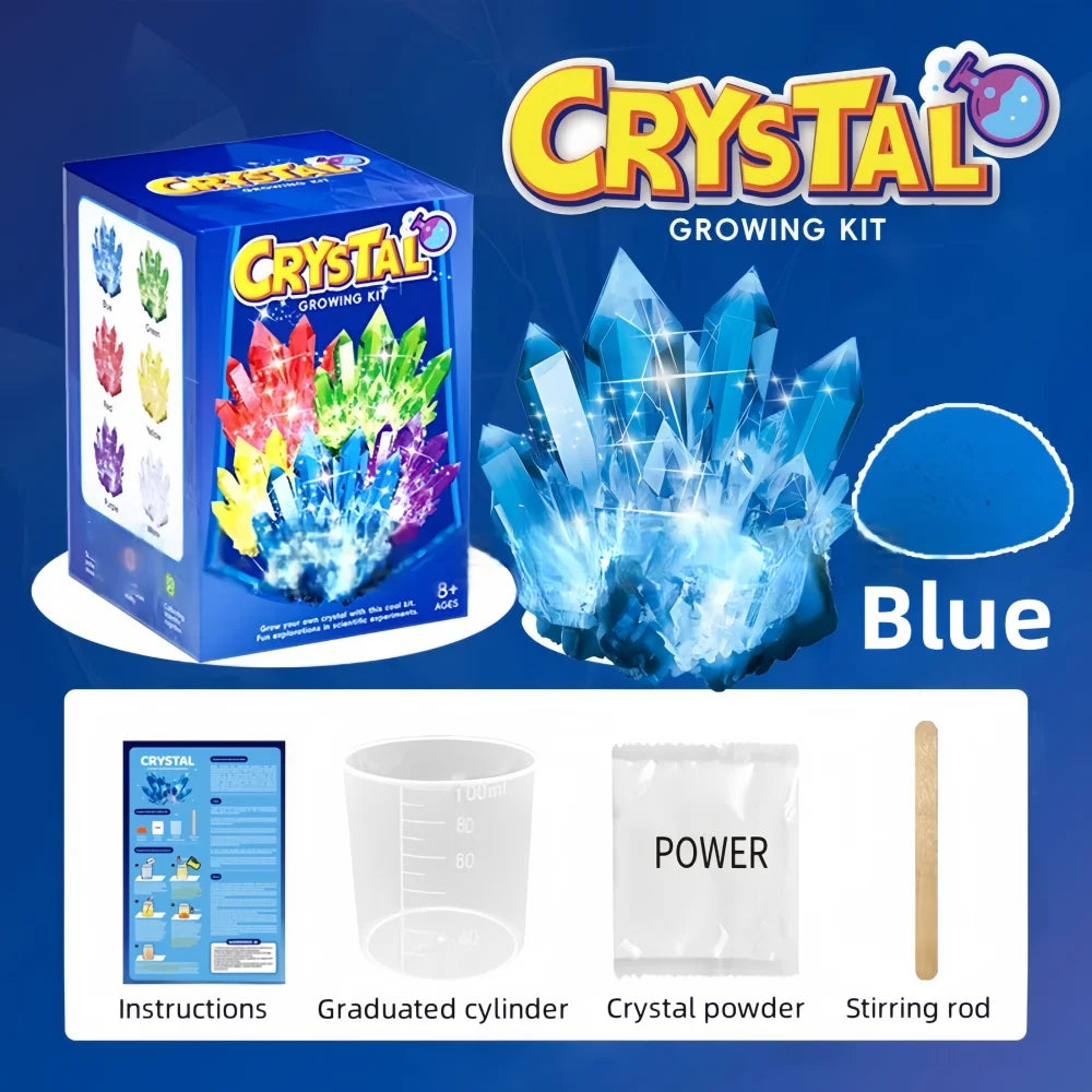 Crystal growing model
