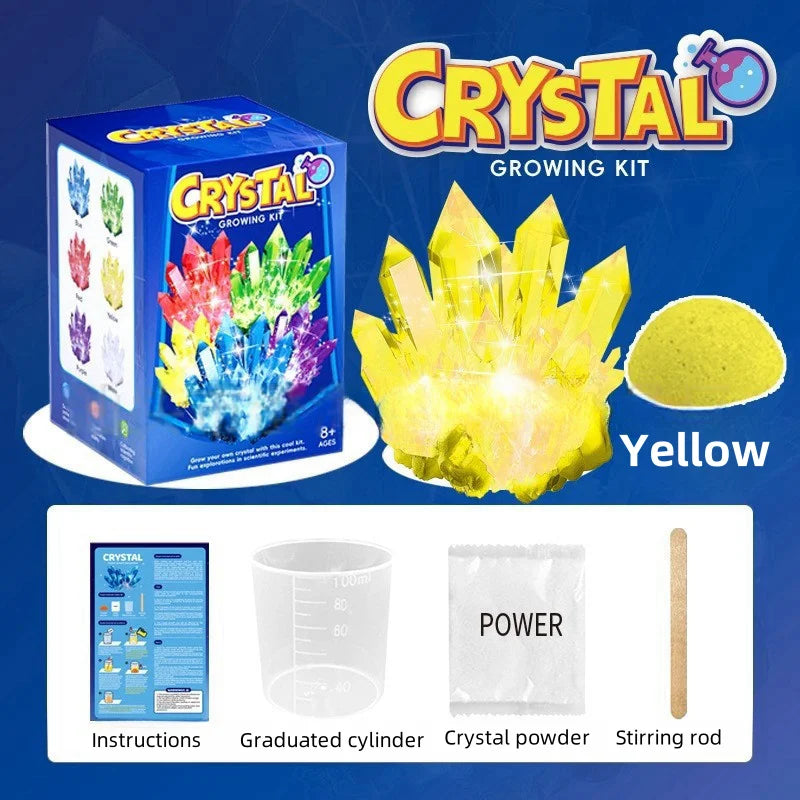 Crystal growing model