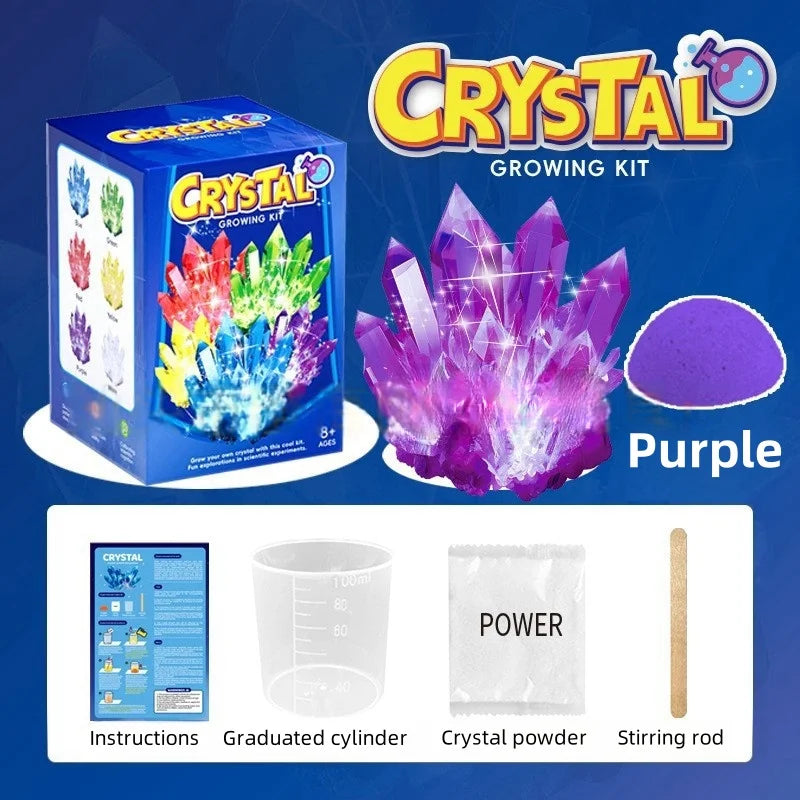 Crystal growing model