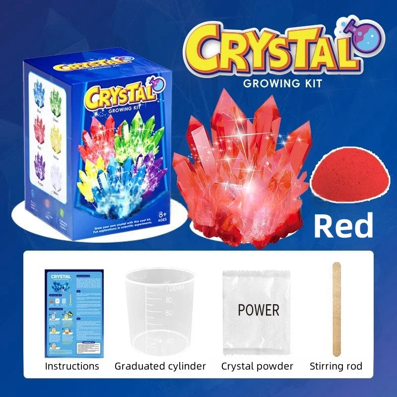 Crystal growing model