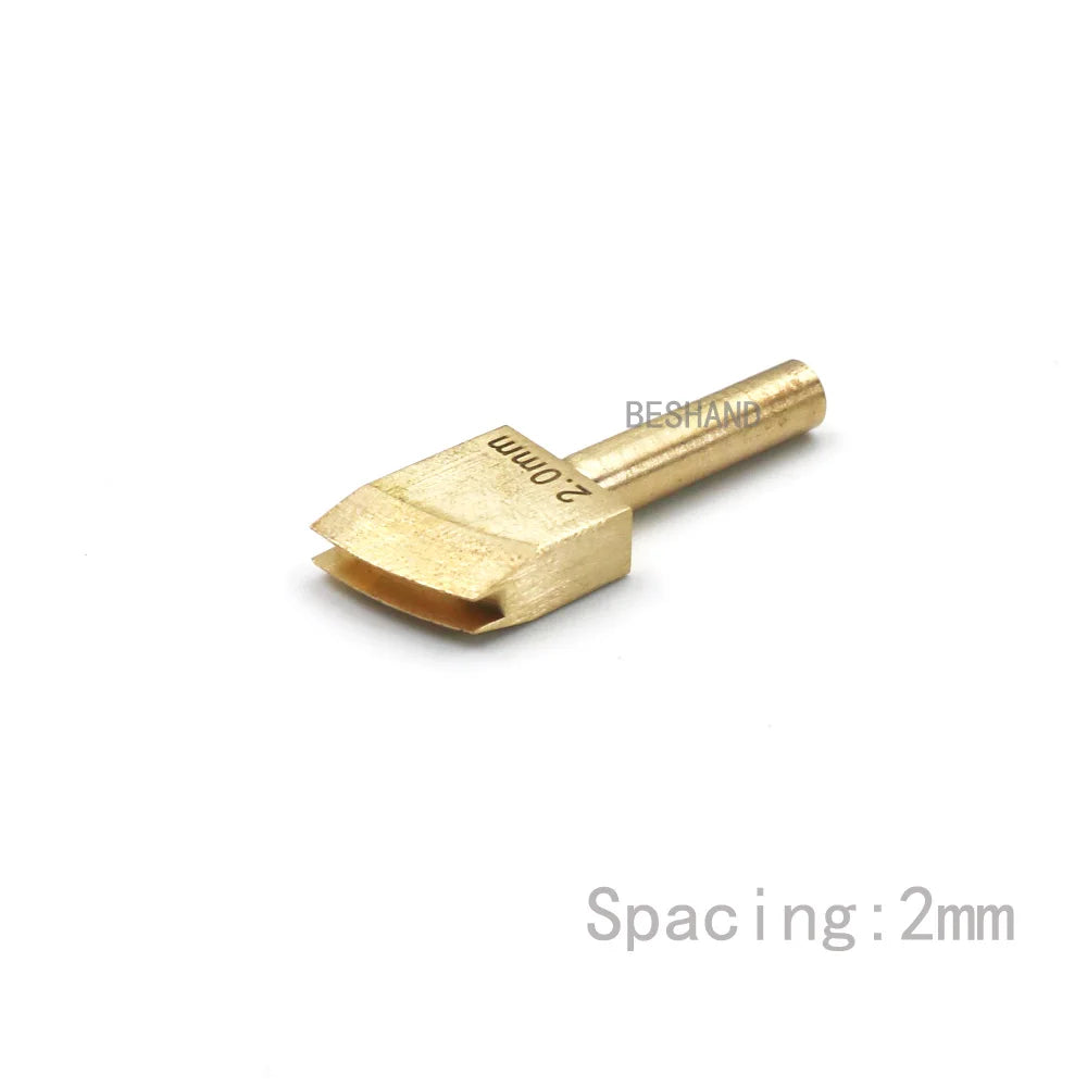Soldering Iron Tips Edging Creaser Brass Head for Leather