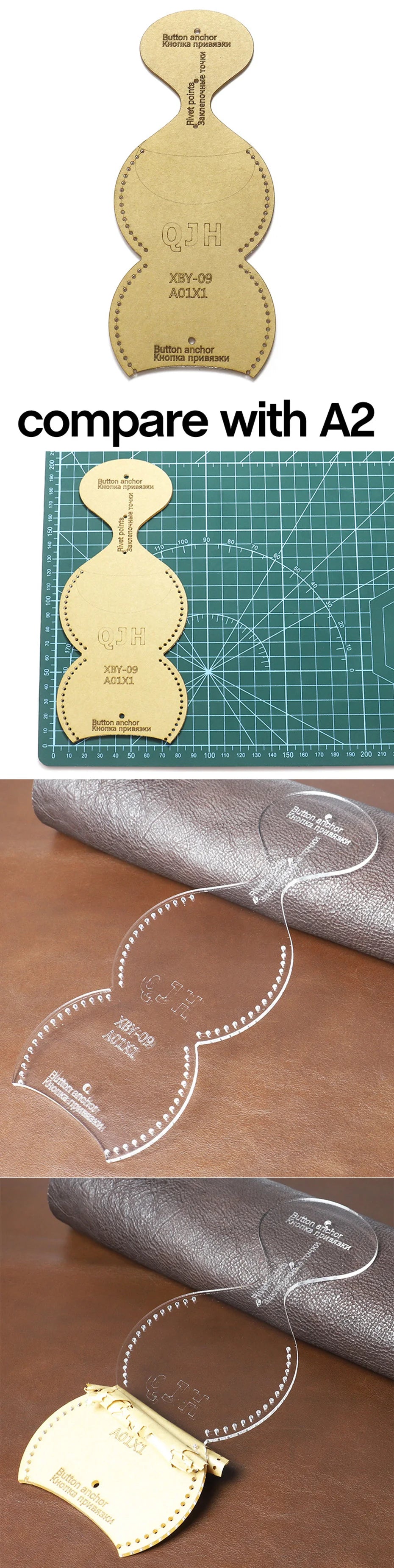 Acrylic Coin Purse Template (8.5×8.3cm)