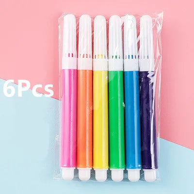 Painting Summer Fan DIY Toys For Children