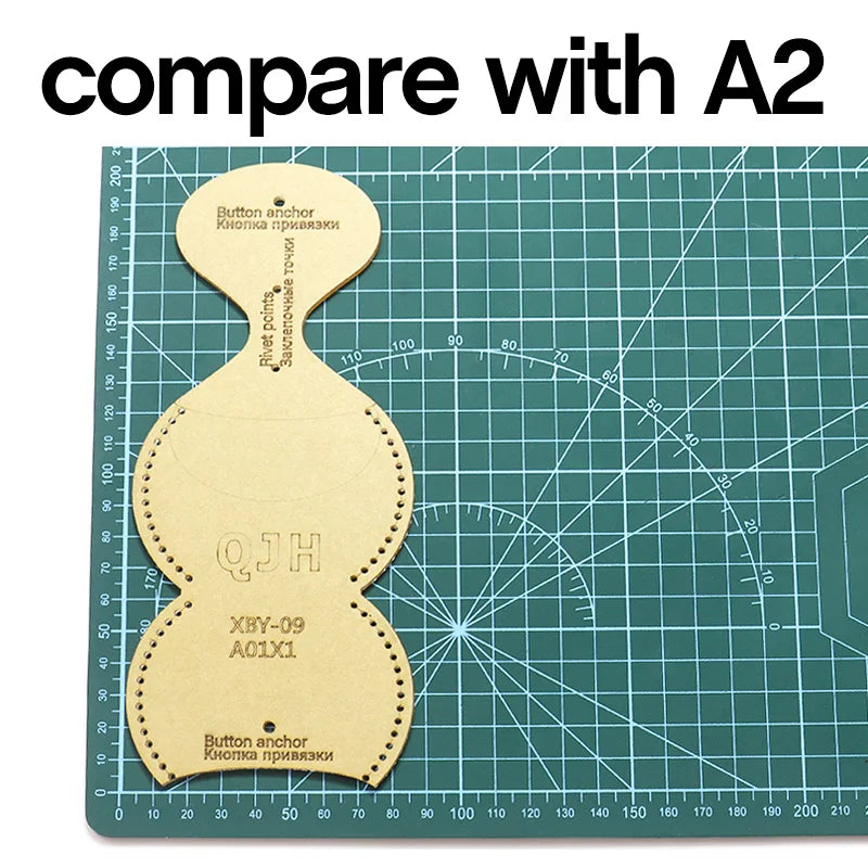 Acrylic Coin Purse Template (8.5×8.3cm)