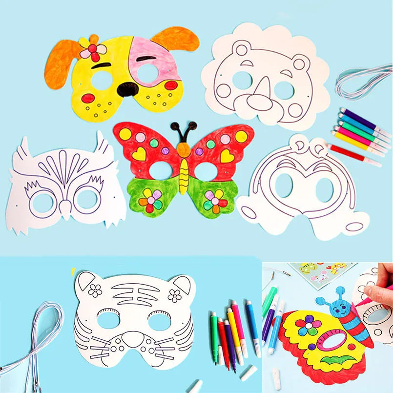 8Piece Kids Cartoon Animal