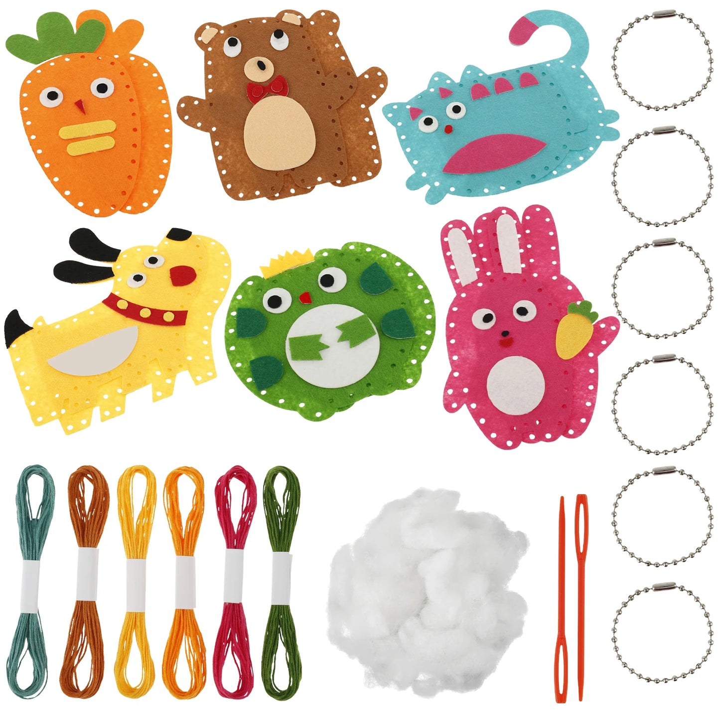 Sewing Animals Craft Kit