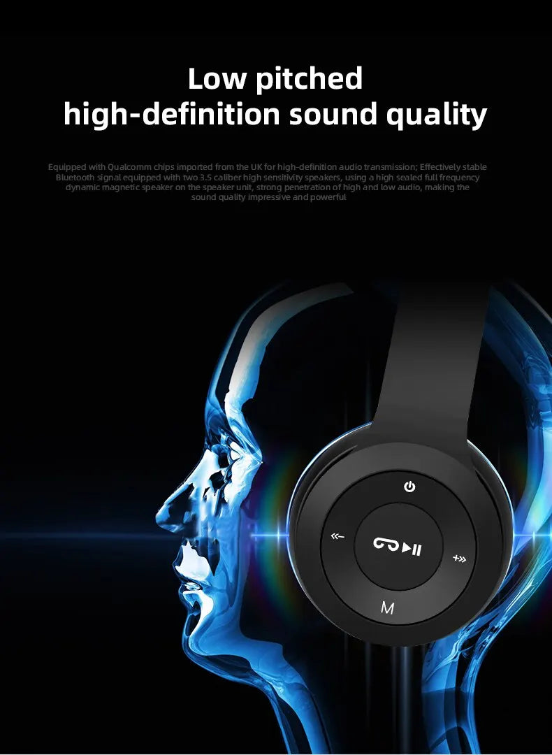 Stereo P47 Headset 5.0 Bluetooth Headset