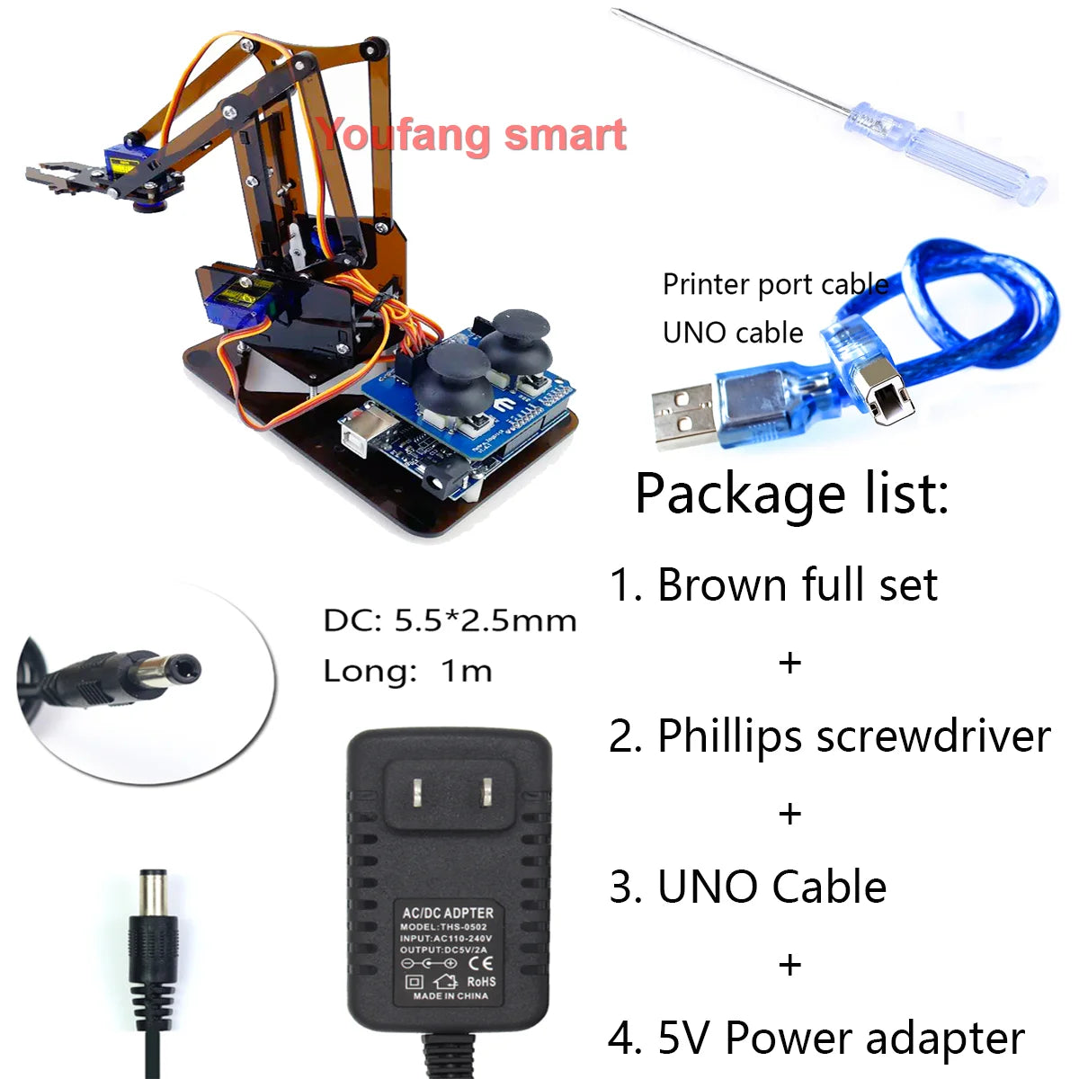 Acrylic Mechanical Arm Robot