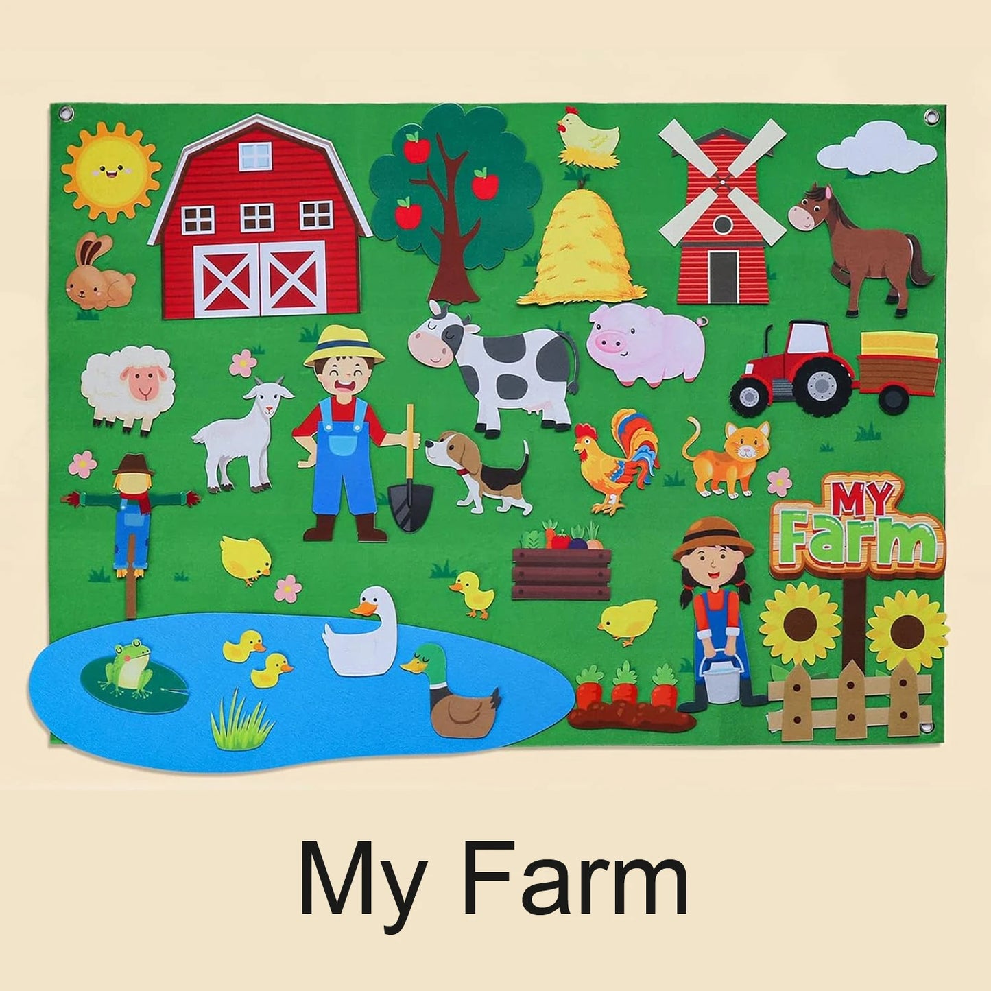 Farm Animals Preschool Education