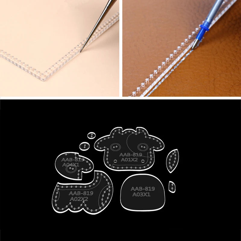 Leather Cow Hanging Mold