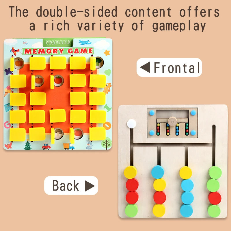 Wooden Memory Chess