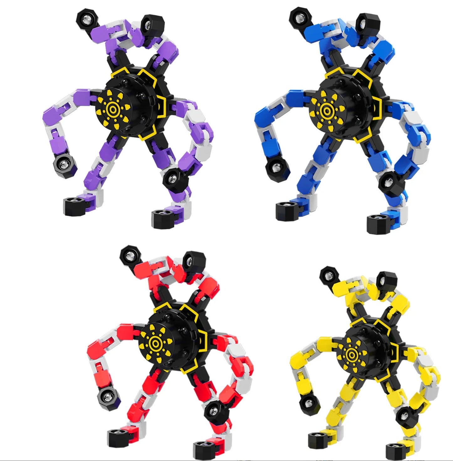 Transformable Fidget Spinner