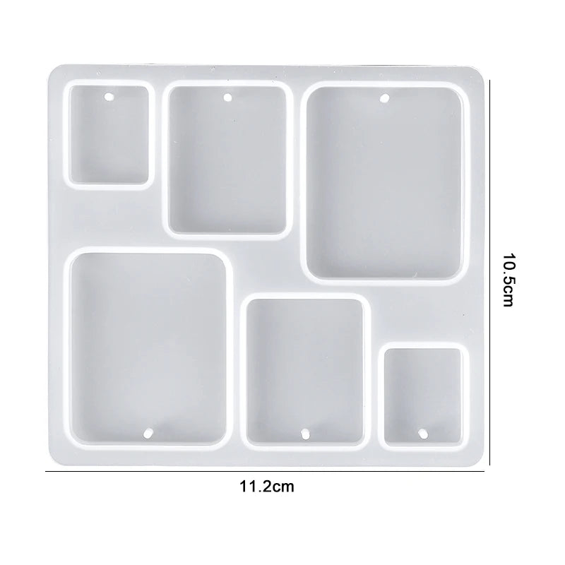 Earring Resin Silicone Molds