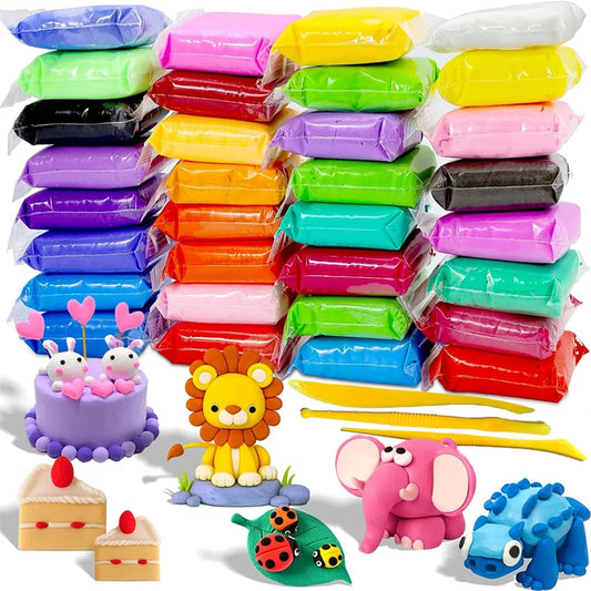 12/24/36pcs Color Clay Air-dried Clay Set