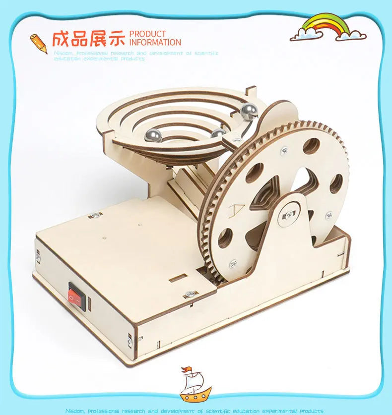 3D Wooden Marble