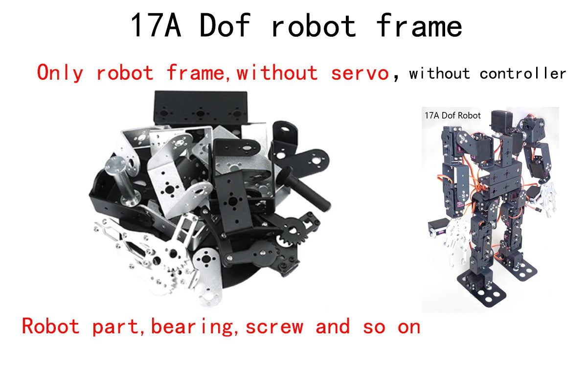 New 17 Dof Humanoid Robot