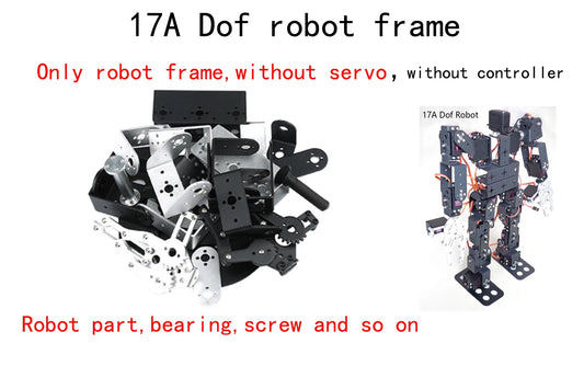 New 17 Dof Humanoid Robot
