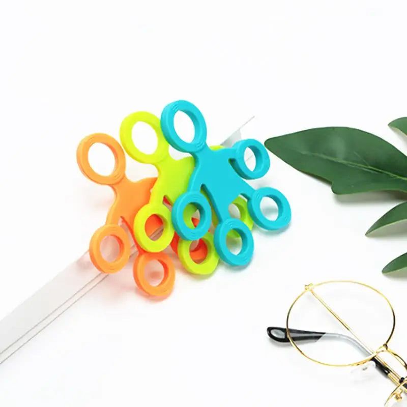 Finger Grip Silicone Ring Exerciser Antistress