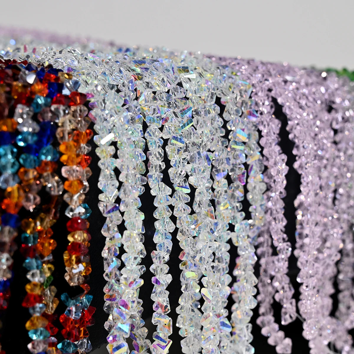 Triangle Austrian Crystal Glass Beads